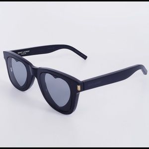 Saint Laurent Heart Sunglasses